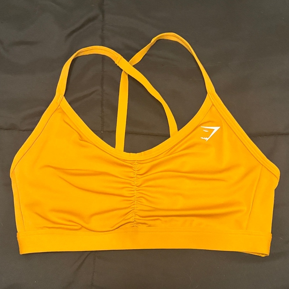 Gymshark burnt Orange Sports Bra